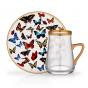 TARABYA TEA ST 6 PIECE BUTTERFLY